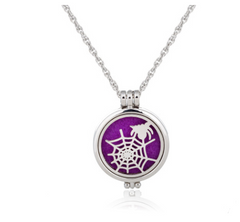 Dual-Sided Stainless Steel Aromatherapy Necklace Jewelry