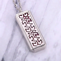 Stainless Steel Aromatherapy Pendant Necklace