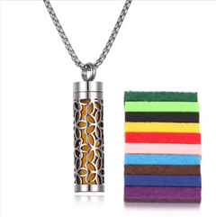 Stainless Steel Aromatherapy Pendant