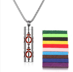 Stainless Steel Aromatherapy Pendant