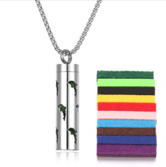 Stainless Steel Aromatherapy Pendant