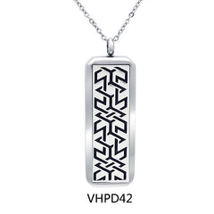 Stainless Steel Aromatherapy Pendant Necklace