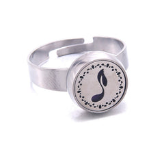 Adjustable Mini Stainless Steel Aromatherapy Ring