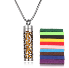 Stainless Steel Aromatherapy Pendant
