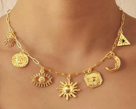 Shell and Starfish Beach Necklace