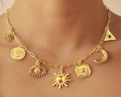 Shell and Starfish Beach Necklace