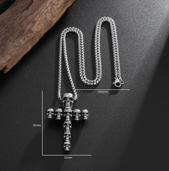 Silver Skull Necklace
