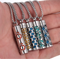 Stainless Steel Aromatherapy Pendant