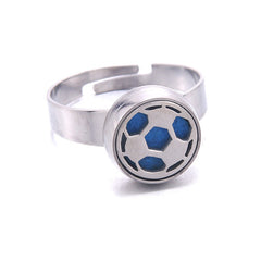 Adjustable Mini Stainless Steel Aromatherapy Ring