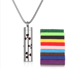Stainless Steel Aromatherapy Pendant