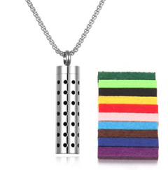 Stainless Steel Aromatherapy Pendant