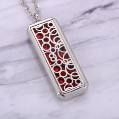 Stainless Steel Aromatherapy Pendant Necklace