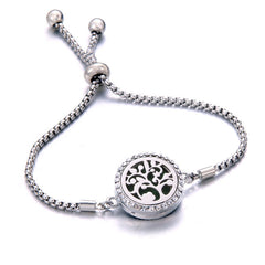 Titanium Steel Essential Oil Aromatherapy Bracelet