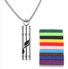 Stainless Steel Aromatherapy Pendant