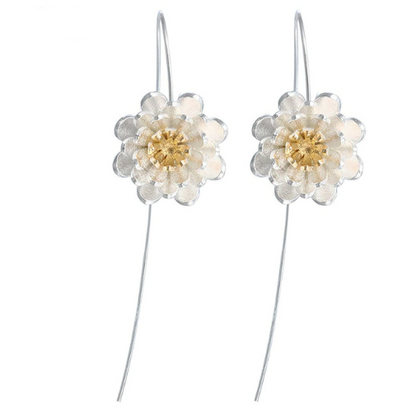 Bellflower Floral Drop Earrings