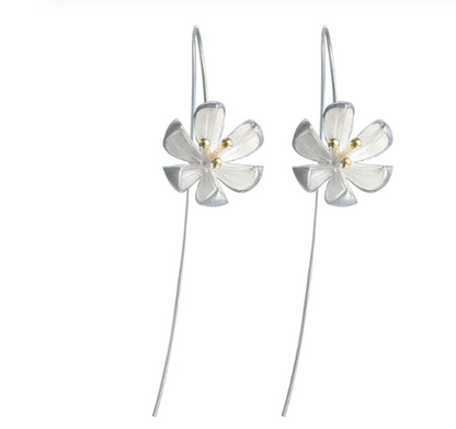 Bellflower Floral Drop Earrings