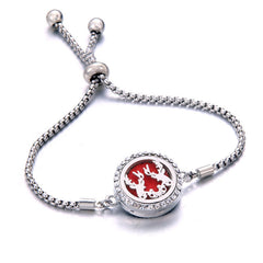 Titanium Steel Essential Oil Aromatherapy Bracelet