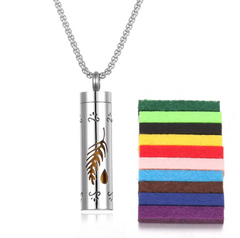 Stainless Steel Aromatherapy Pendant